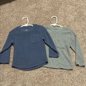 Long Sleeve Textured Shirts